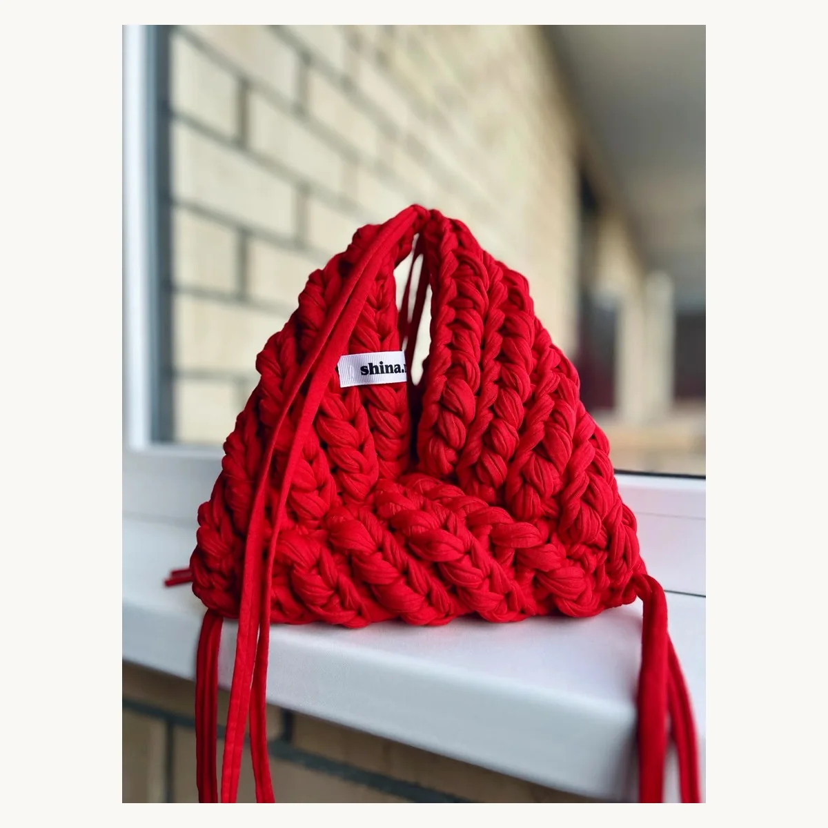 Sacs a main crochet fait main ZolaBelle, reference ZB012.