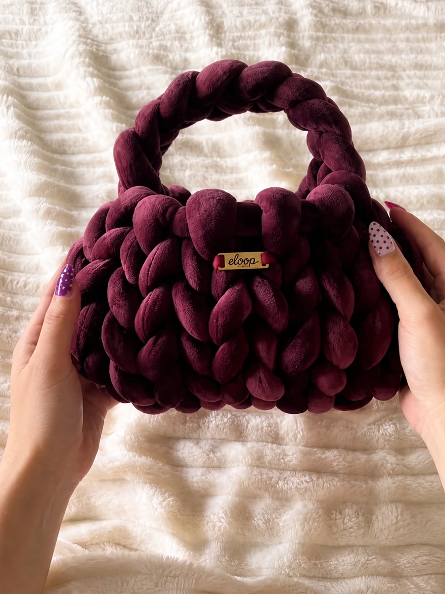 Sacs a main crochet fait main ZolaBelle, reference ZB026.