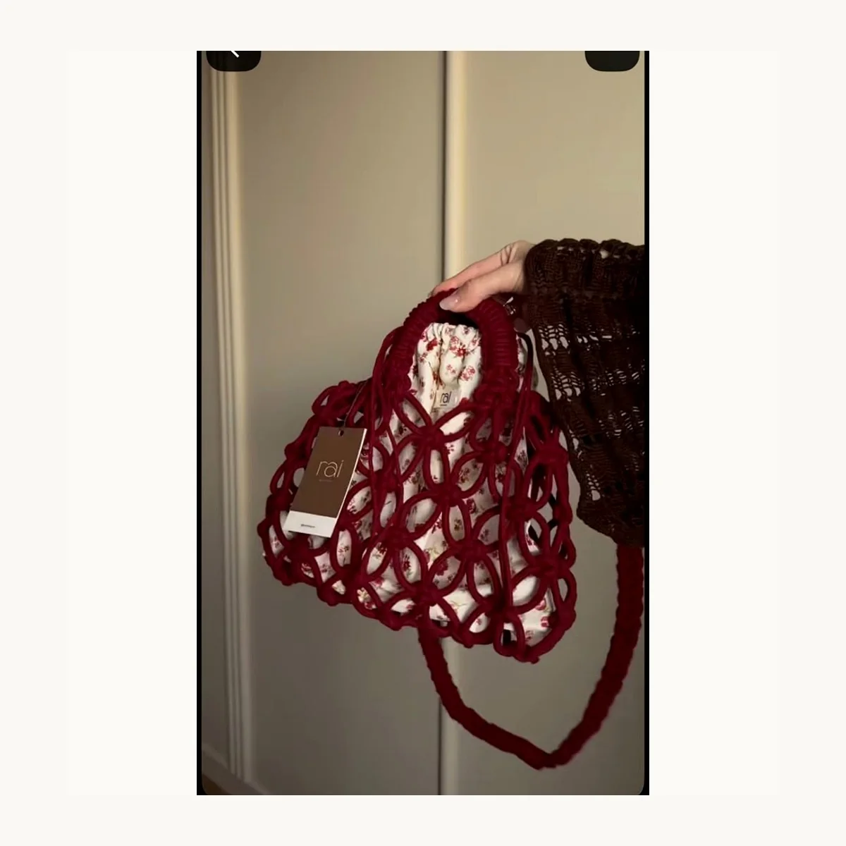 Sacs a main crochet fait main ZolaBelle, reference ZB046.