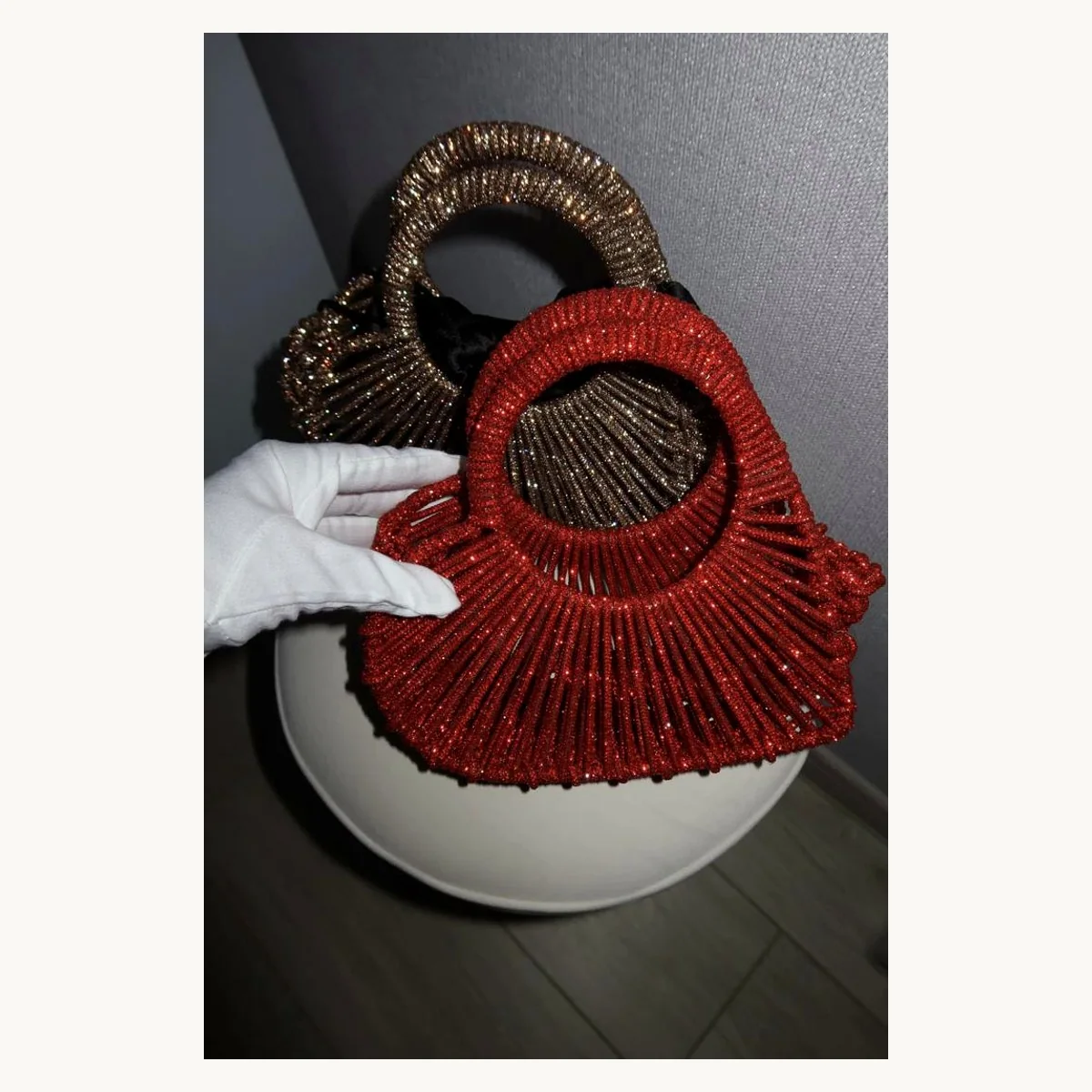 Sacs a main crochet fait main ZolaBelle, reference ZB061.